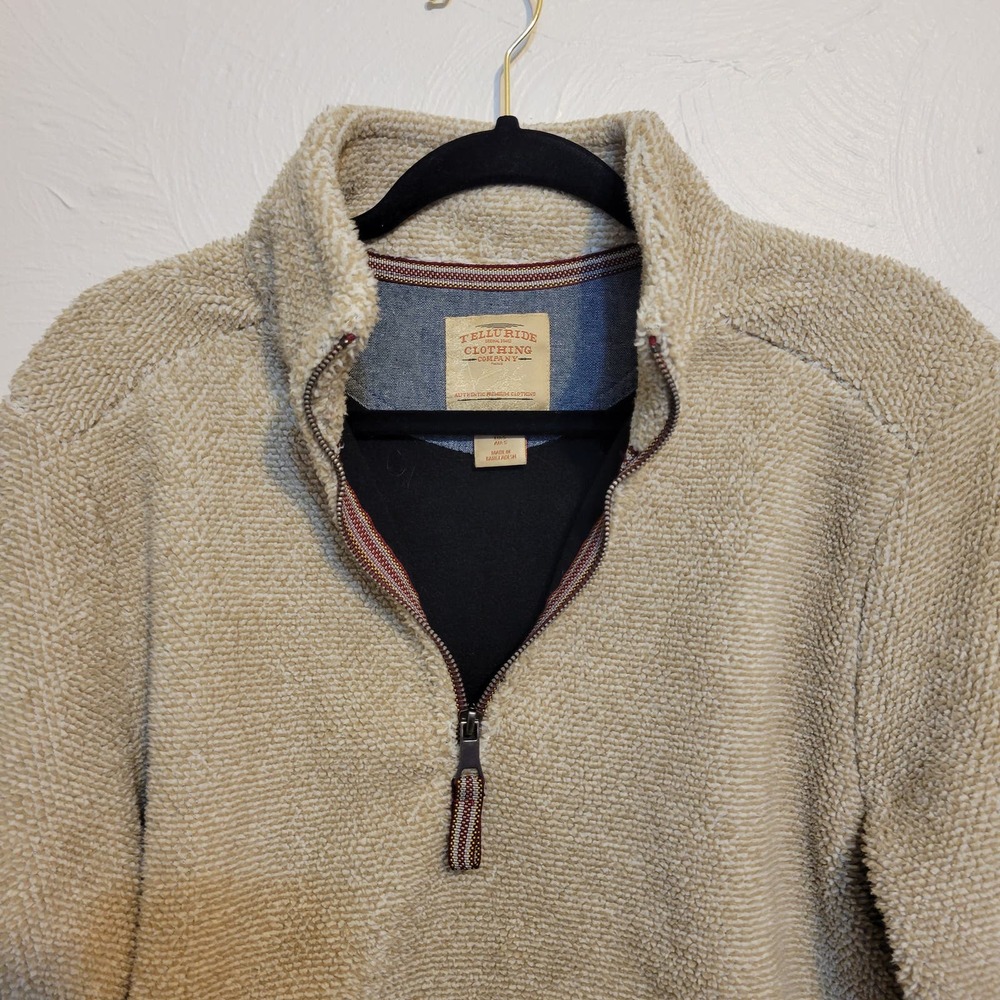 Telluride Clothing Company Long Sleeve Pullover Quarter Zip - Picture 3 of 4